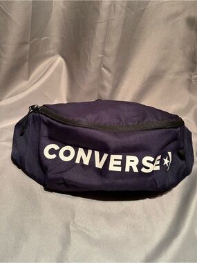 Converse Navy Waist Pack with White Logo